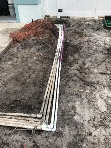Lakefront irrigation pump replacement in DeLand, FL